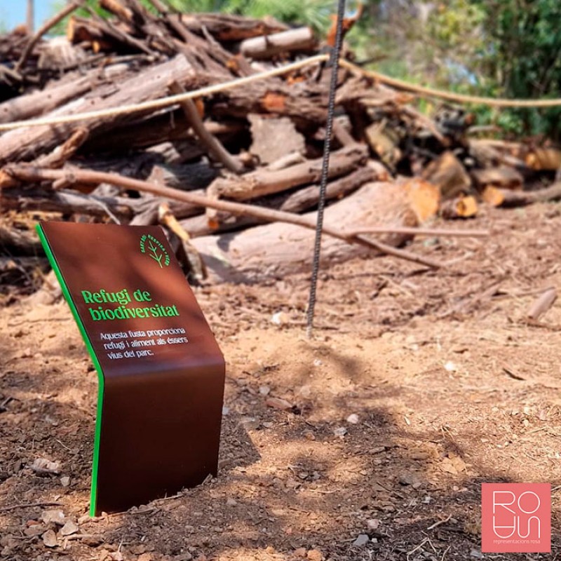 Faristol d'acer per Parcs dins la ciutat